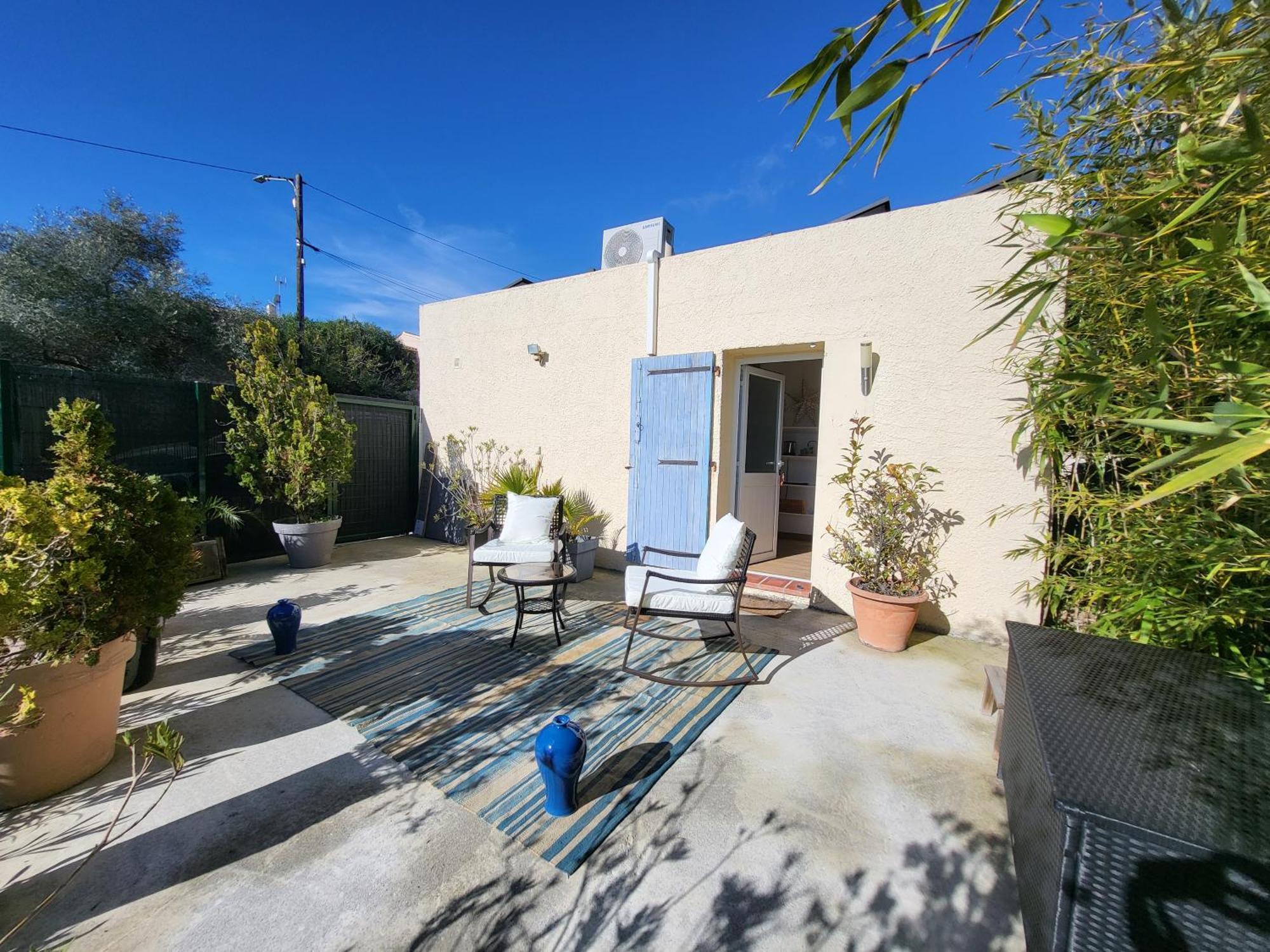 Studio Independant Avec Terrasse A Juan Les Pins Antibes Exterior photo